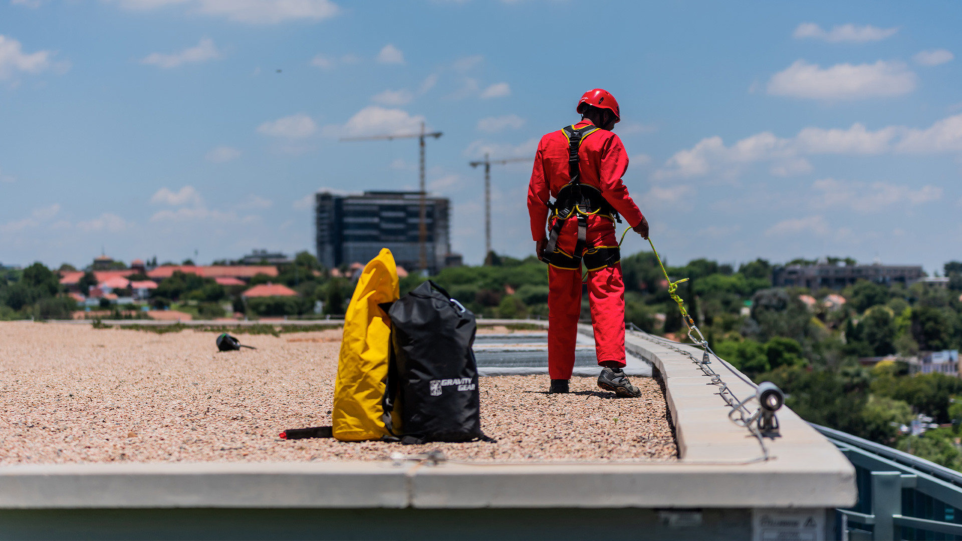 Securope lifeline directly on concrete