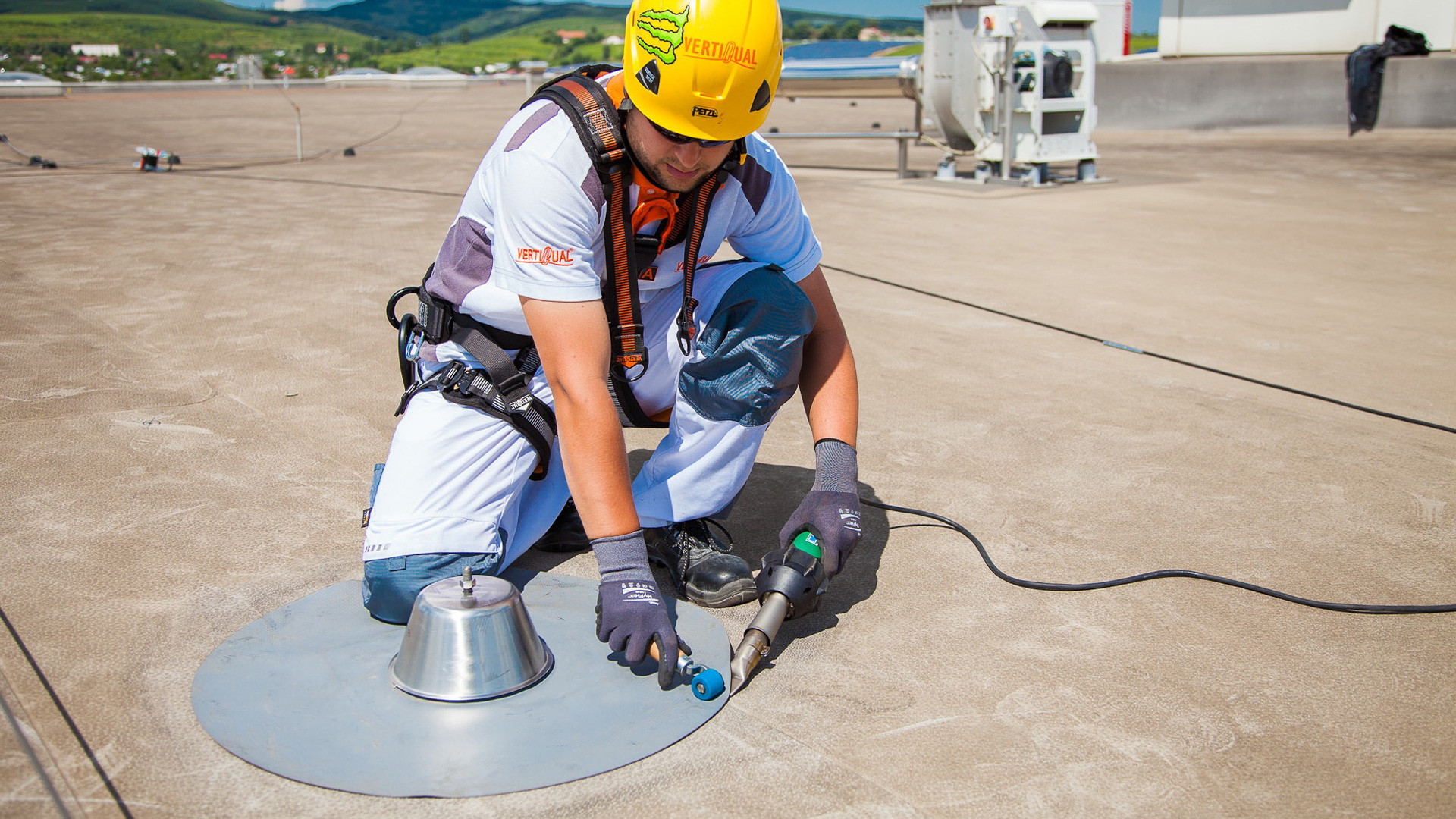 Securing access to Procter & Gamble's factory roofs