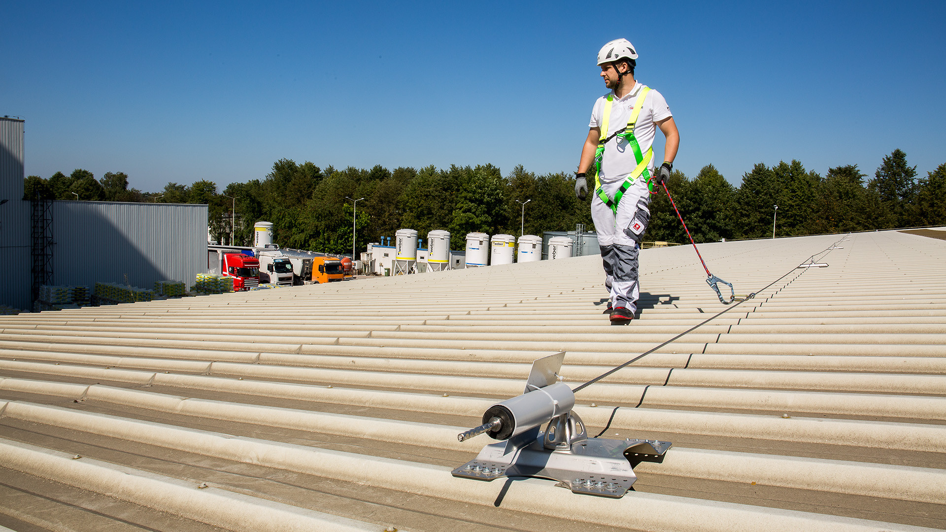 Instalación en fábrica de Saint-Gobain