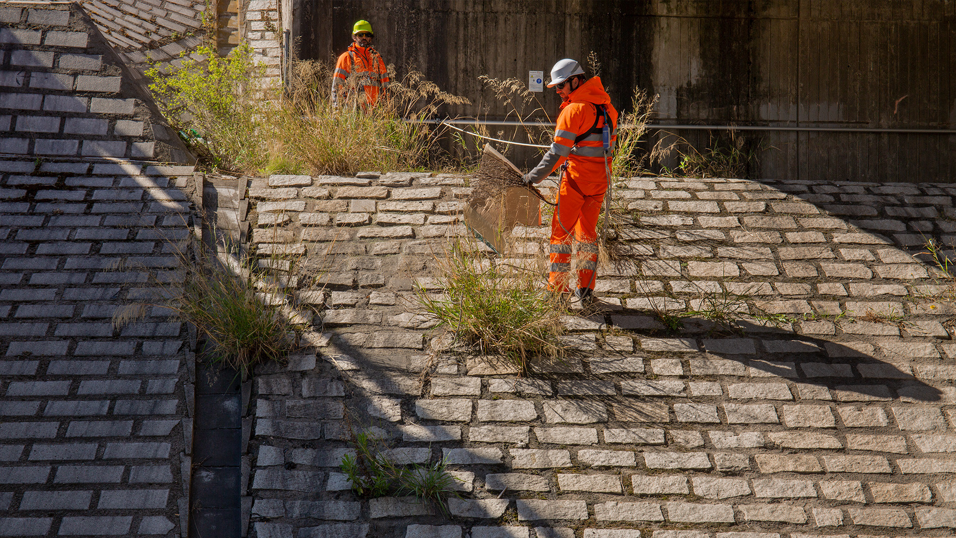 Binario Securail per lavori in ritenuta