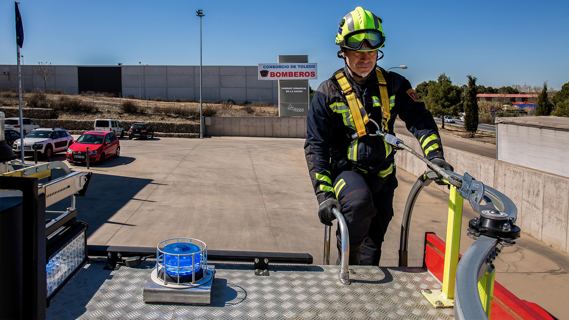 Sicherung des Zugangs auf Feuerwehrfahrzeugen