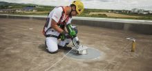 Securing access to Procter & Gamble's factory roofs - Romania, Schiau