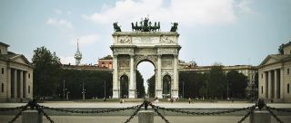 Linea vita Securope Arco della Pace Milano