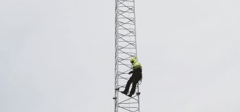 Iceland vertical lifeline weather tower