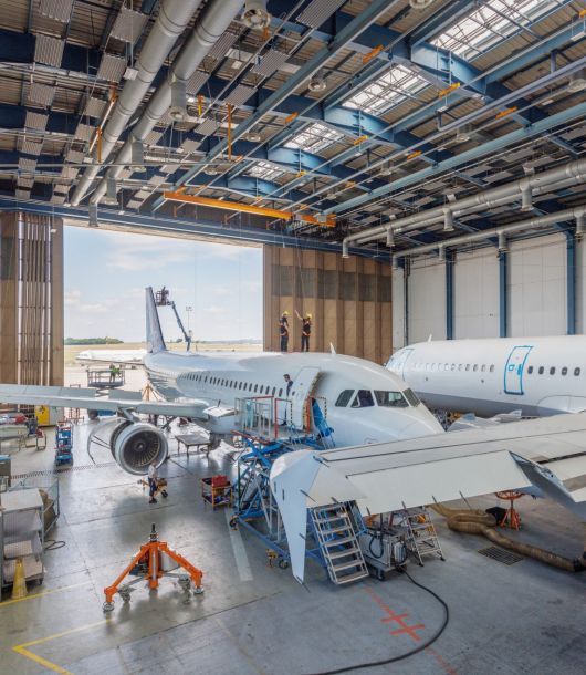Fallprotec's solution for aircraft maintenance and the aviation industry
